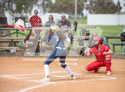 Thumbnail 3 in Cathedral Catholic vs. Mater Dei Catholic (Holy Bowl Classic) photogallery.