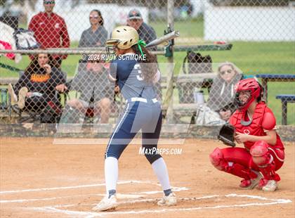 Thumbnail 2 in Cathedral Catholic vs. Mater Dei Catholic (Holy Bowl Classic) photogallery.