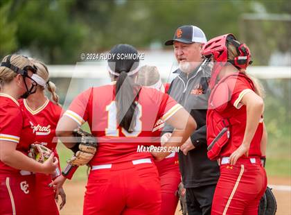Thumbnail 3 in Cathedral Catholic vs. Mater Dei Catholic (Holy Bowl Classic) photogallery.