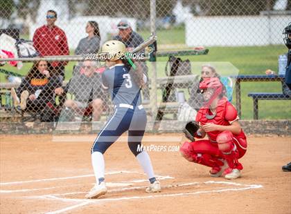 Thumbnail 3 in Cathedral Catholic vs. Mater Dei Catholic (Holy Bowl Classic) photogallery.