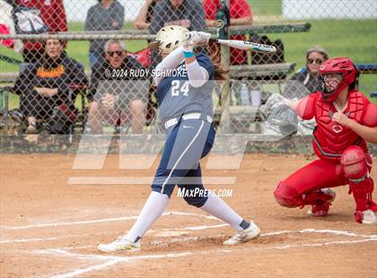 Thumbnail 3 in Cathedral Catholic vs. Mater Dei Catholic (Holy Bowl Classic) photogallery.