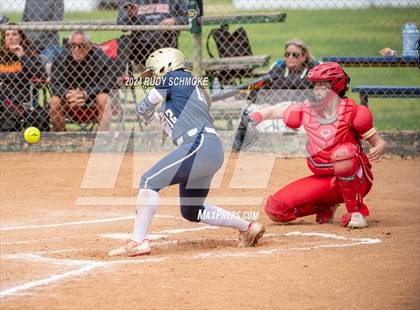 Thumbnail 2 in Cathedral Catholic vs. Mater Dei Catholic (Holy Bowl Classic) photogallery.