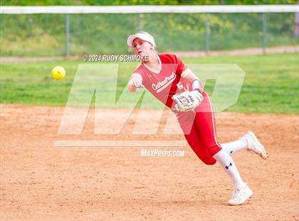 Thumbnail 1 in Cathedral Catholic vs. Mater Dei Catholic (Holy Bowl Classic) photogallery.