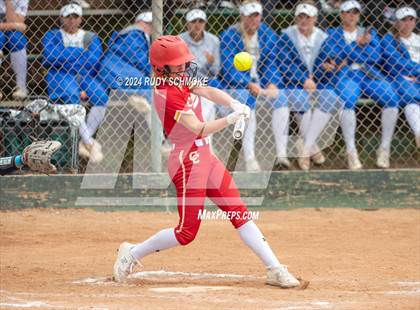 Thumbnail 2 in Cathedral Catholic vs. Mater Dei Catholic (Holy Bowl Classic) photogallery.