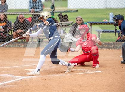 Thumbnail 3 in Cathedral Catholic vs. Mater Dei Catholic (Holy Bowl Classic) photogallery.