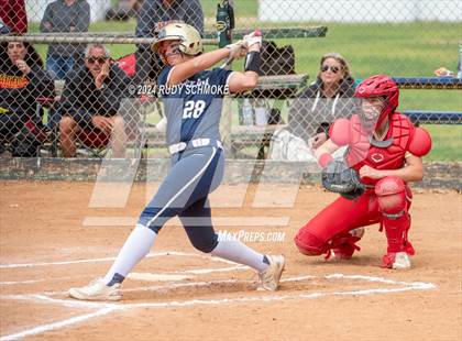 Thumbnail 1 in Cathedral Catholic vs. Mater Dei Catholic (Holy Bowl Classic) photogallery.