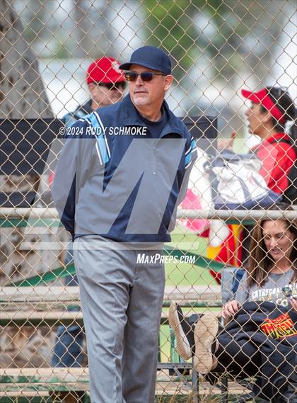 Thumbnail 1 in Cathedral Catholic vs. Mater Dei Catholic (Holy Bowl Classic) photogallery.