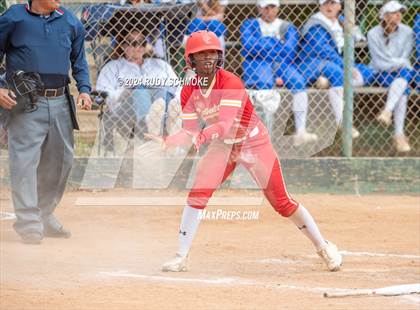 Thumbnail 3 in Cathedral Catholic vs. Mater Dei Catholic (Holy Bowl Classic) photogallery.