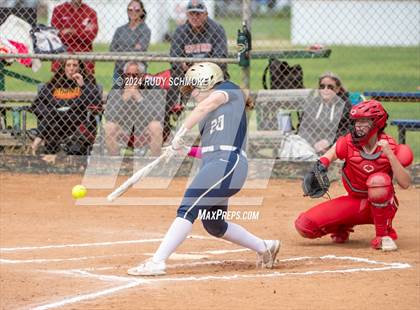 Thumbnail 3 in Cathedral Catholic vs. Mater Dei Catholic (Holy Bowl Classic) photogallery.