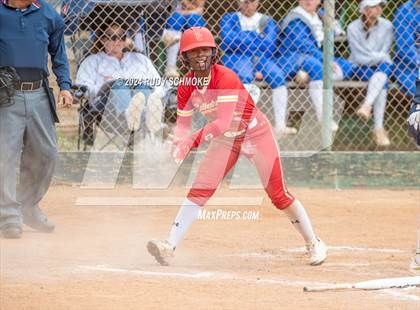 Thumbnail 2 in Cathedral Catholic vs. Mater Dei Catholic (Holy Bowl Classic) photogallery.