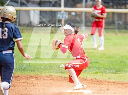 Thumbnail 2 in Cathedral Catholic vs. Mater Dei Catholic (Holy Bowl Classic) photogallery.
