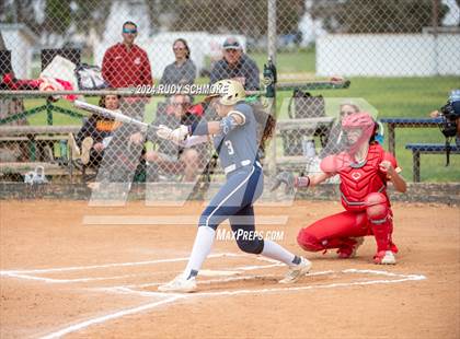 Thumbnail 1 in Cathedral Catholic vs. Mater Dei Catholic (Holy Bowl Classic) photogallery.