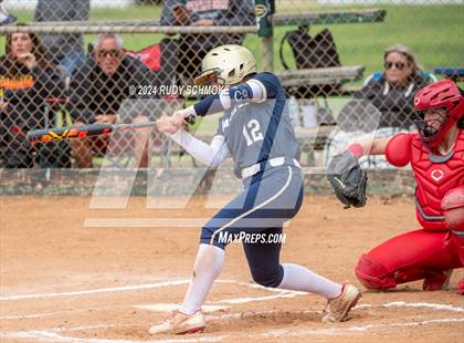 Thumbnail 1 in Cathedral Catholic vs. Mater Dei Catholic (Holy Bowl Classic) photogallery.