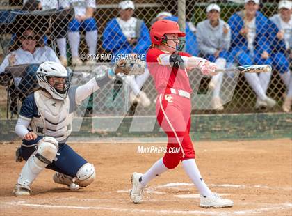 Thumbnail 3 in Cathedral Catholic vs. Mater Dei Catholic (Holy Bowl Classic) photogallery.
