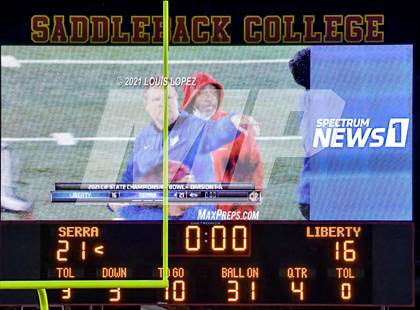 Thumbnail 1 in Liberty @ Serra (CIF State DIV 1 A Championship) photogallery.