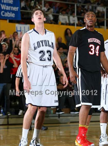 Thumbnail 3 in Harvard-Westlake vs. Loyola photogallery.