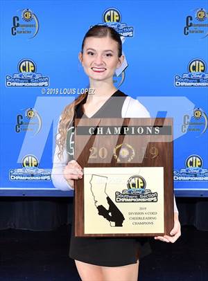 Costa Mesa and Fontana (CIF SS DIV 4 COED Cheerleading Championship Award Photos)