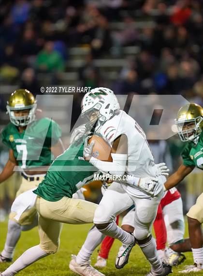 Thumbnail 1 in Lawrence North @ Cathedral (IHSAA 6A Sectional SemiFinal) photogallery.