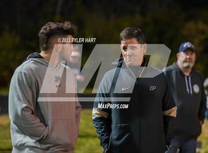 Thumbnail 1 in Lawrence North @ Cathedral (IHSAA 6A Sectional SemiFinal) photogallery.