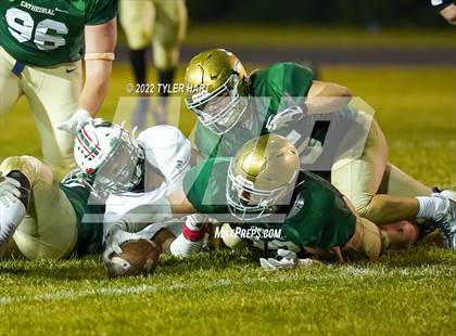 Thumbnail 3 in Lawrence North @ Cathedral (IHSAA 6A Sectional SemiFinal) photogallery.