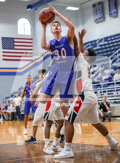 Thumbnail 2 in Diamond Hill-Jarvis vs. Midland Christian photogallery.