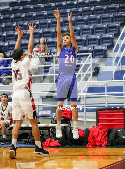 Thumbnail 2 in Diamond Hill-Jarvis vs. Midland Christian photogallery.