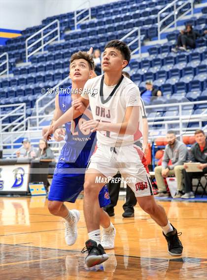 Thumbnail 2 in Diamond Hill-Jarvis vs. Midland Christian photogallery.