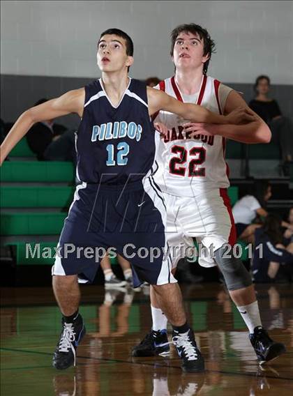 Thumbnail 1 in Pilibos vs Oakwood (Providence Tournament) photogallery.