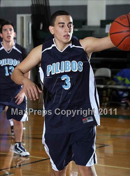Thumbnail 3 in Pilibos vs Oakwood (Providence Tournament) photogallery.