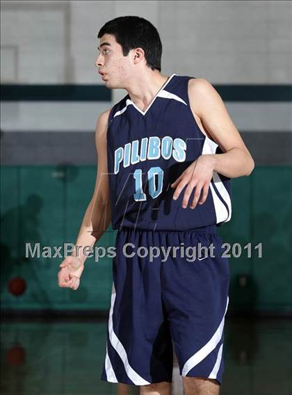 Thumbnail 2 in Pilibos vs Oakwood (Providence Tournament) photogallery.