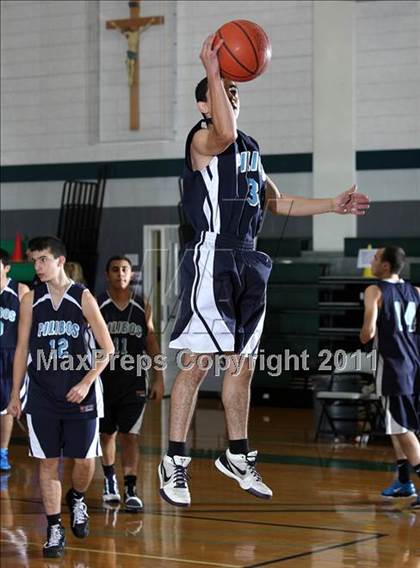 Thumbnail 2 in Pilibos vs Oakwood (Providence Tournament) photogallery.