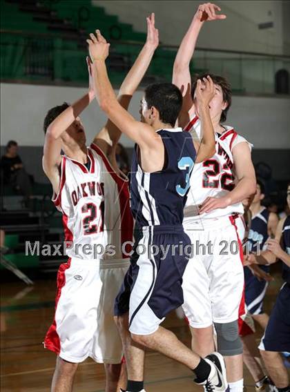 Thumbnail 2 in Pilibos vs Oakwood (Providence Tournament) photogallery.