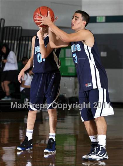 Thumbnail 1 in Pilibos vs Oakwood (Providence Tournament) photogallery.