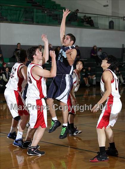 Thumbnail 2 in Pilibos vs Oakwood (Providence Tournament) photogallery.