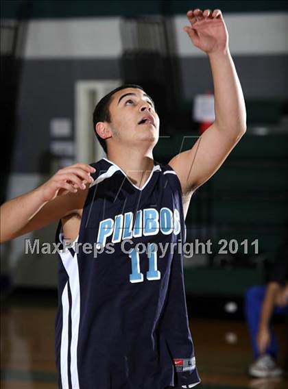 Thumbnail 2 in Pilibos vs Oakwood (Providence Tournament) photogallery.