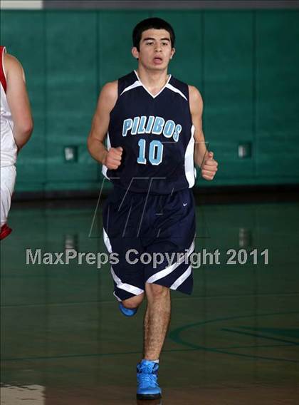 Thumbnail 2 in Pilibos vs Oakwood (Providence Tournament) photogallery.