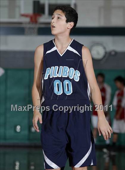 Thumbnail 2 in Pilibos vs Oakwood (Providence Tournament) photogallery.