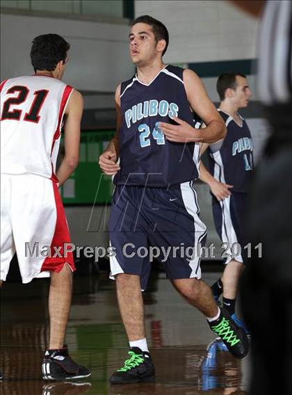 Thumbnail 1 in Pilibos vs Oakwood (Providence Tournament) photogallery.