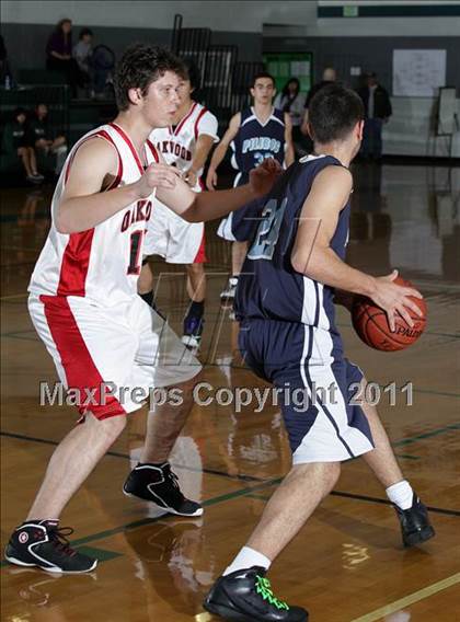 Thumbnail 1 in Pilibos vs Oakwood (Providence Tournament) photogallery.