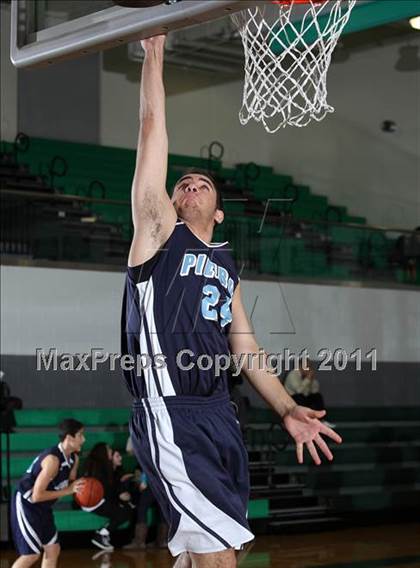 Thumbnail 2 in Pilibos vs Oakwood (Providence Tournament) photogallery.