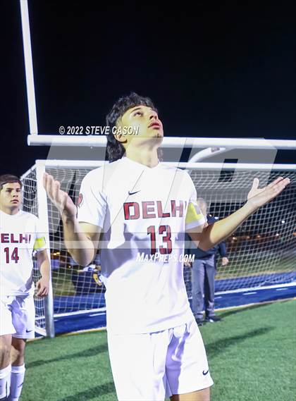 Thumbnail 2 in Riverbank vs. Delhi (CIF SJS D5 Finals) photogallery.