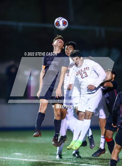 Thumbnail 3 in Riverbank vs. Delhi (CIF SJS D5 Finals) photogallery.