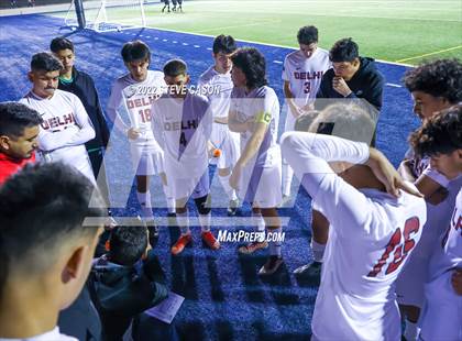 Thumbnail 2 in Riverbank vs. Delhi (CIF SJS D5 Finals) photogallery.