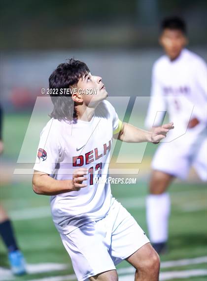 Thumbnail 2 in Riverbank vs. Delhi (CIF SJS D5 Finals) photogallery.