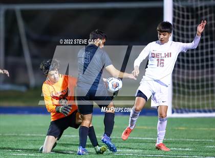 Thumbnail 2 in Riverbank vs. Delhi (CIF SJS D5 Finals) photogallery.