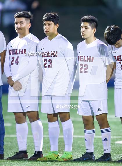 Thumbnail 2 in Riverbank vs. Delhi (CIF SJS D5 Finals) photogallery.