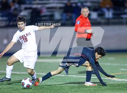Thumbnail 3 in Riverbank vs. Delhi (CIF SJS D5 Finals) photogallery.