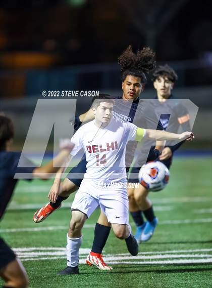 Thumbnail 1 in Riverbank vs. Delhi (CIF SJS D5 Finals) photogallery.