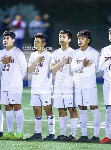 Thumbnail 3 in Riverbank vs. Delhi (CIF SJS D5 Finals) photogallery.