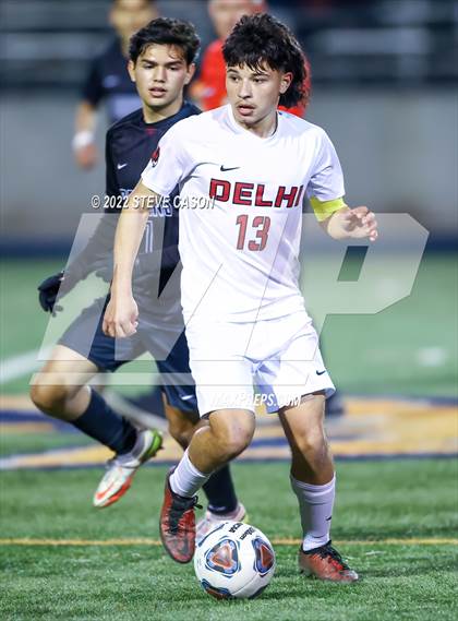 Thumbnail 2 in Riverbank vs. Delhi (CIF SJS D5 Finals) photogallery.